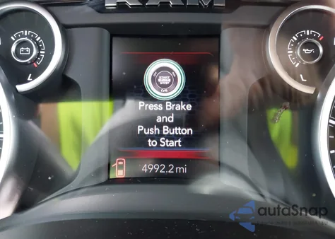 2025 Ram 1500 Big Horn 4X2 5'7 Box z USA, uszkodzony, nr VIN 1C6RREFP4SN723359